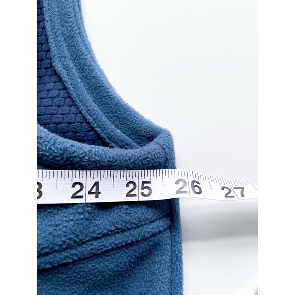 Men's Duluth Navy Blue Fleece and Nylon Vest Size XL - Picture 5 of 7